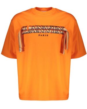 Lanvin T-Shirts - Naranja