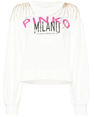 Pinko Hoodies - White