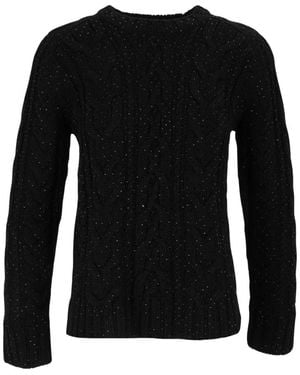 P.A.R.O.S.H. Round-Neck Knitwear - Negro