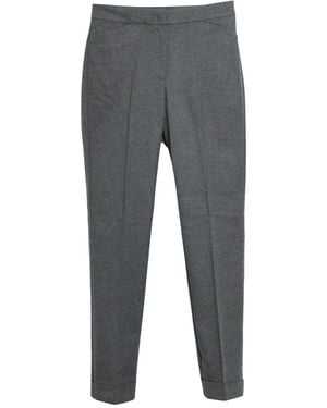 Pennyblack Slim-Fit Trousers - Grijs