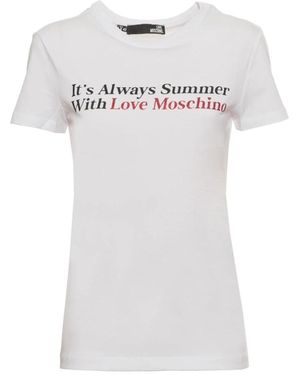Moschino T-Shirts - Bianco