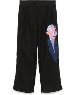 Kidsuper Straight Trousers - Zwart