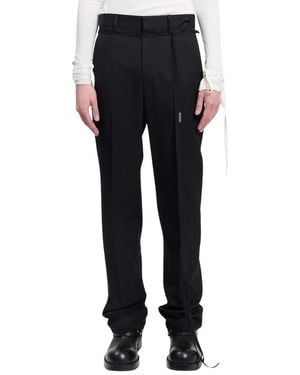 Ann Demeulemeester Suit Trousers - Noir