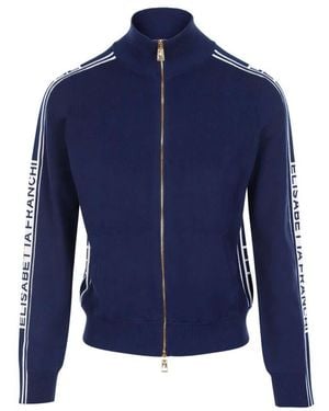 Elisabetta Franchi Zip-Throughs - Blue