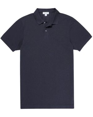 Sunspel Polo Shirts - Bleu