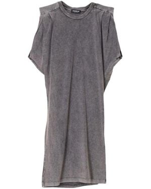 Dondup Short Dresses - Gray