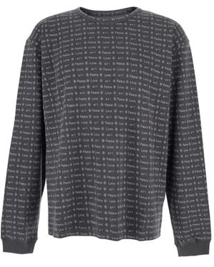 ERL Round-Neck Knitwear - Gris