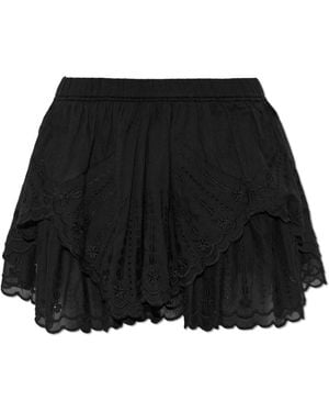 Isabel Marant Layale Skort - Schwarz