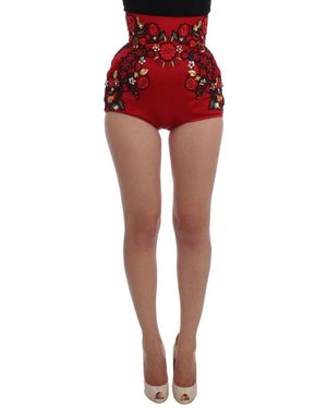 Dolce & Gabbana Short Shorts - Red