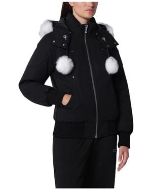 Moose Knuckles Down Jackets - Black
