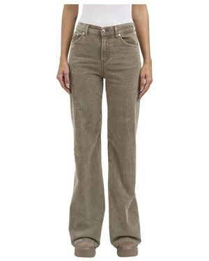 Dondup Wide Trousers - Gris