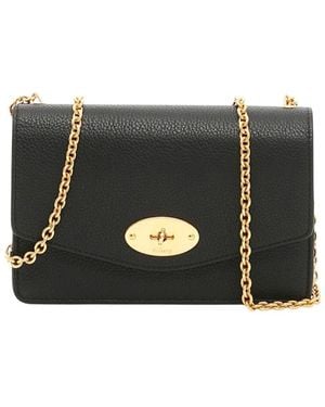 Mulberry Kleine Darley Bag - Schwarz