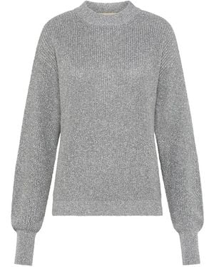 Momoní Round-Neck Knitwear - Gris