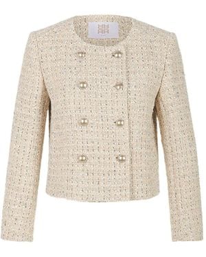 Riani Tweed Jackets - Neutro