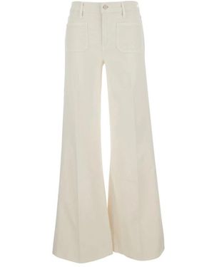 Mother Wide Jeans - Natural