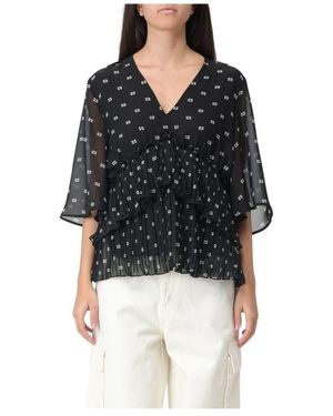 Ganni Blouses - Black