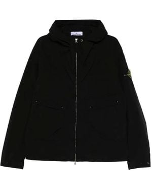 Stone Island Light Jassen - Zwart