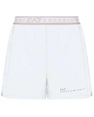 EA7 Short Shorts - Wit