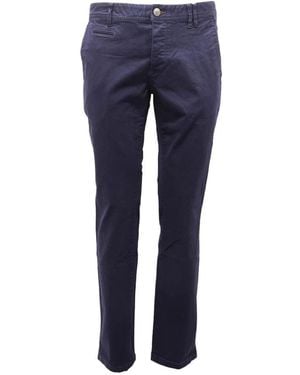 AT.P.CO Slim-Fit Trousers - Blue