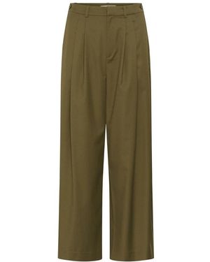 Gestuz Broeken ,Groen ,Polyester Gzolivia Hw Pant