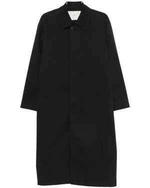 DUNST Eleganter Mac Coat - Schwarz