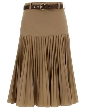 Max Mara Midi Skirts - Bruin
