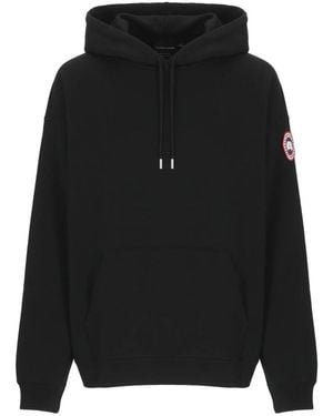 Canada Goose Hoodies & Sweatvesten ,Zwart ,Katoen Rove Hoodie