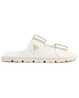 Guess Fasten Sliders - Weiß