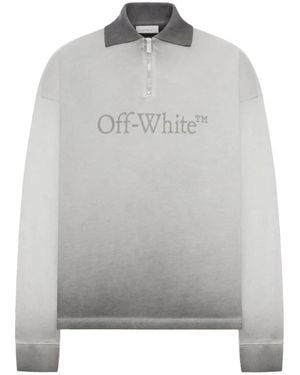 Off-White c/o Virgil Abloh Polo Sweatshirt Omad00Nf25Fle0061212 - Grijs