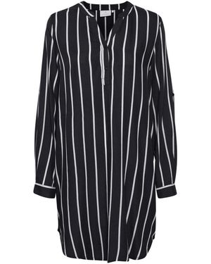 Kaffe Shirt Dresses - Blue