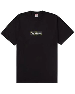 Supreme Tops ,Zwart ,Katoen Box Logo Tee