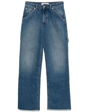 DARKPARK Jeans ,Blauw ,Denim Lara Relaxed Fit Carpenter Denim