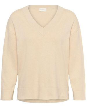 Part Two V-Neck Knitwear - Bianco
