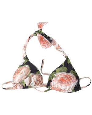 Dolce & Gabbana Flowers Bikini - Mehrfarbig