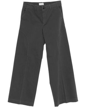 TRUE AVENUE Wide Trousers - Grey