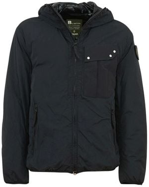 Blauer Jacken - Schwarz