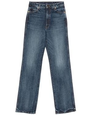 KHAITE Straight Jeans - Blauw