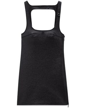 Courreges Short Dresses - Nero
