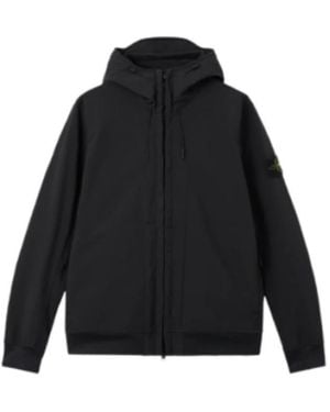 Stone Island Light Jackets - Negro