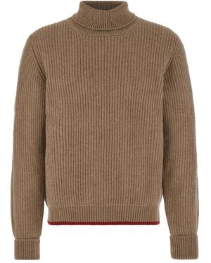 Fay Truien & Vesten ,Bruin ,Wol Archive Turtleneck