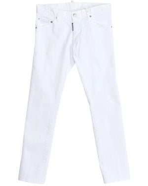 DSquared² Slim-Fit Jeans - White
