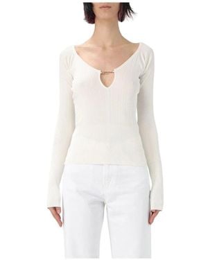 Jacquemus Round-Neck Knitwear - White