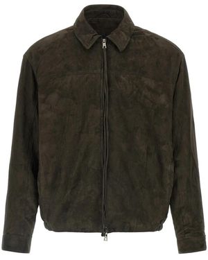 Giorgio Brato Leather Jackets - Vert