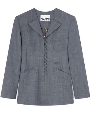 Ganni Blazers - Blue