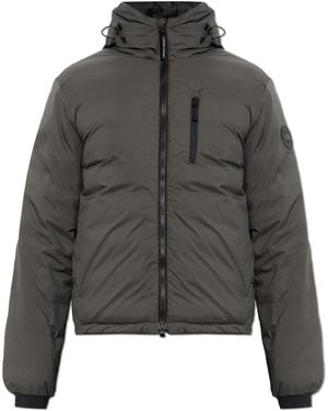 Canada Goose Jassen ,Grijs ,Leer Lodge Down Jacket