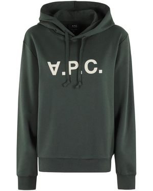 A.P.C. Hoodies - Green
