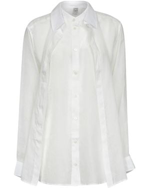 TOTEME Shirts - Bianco