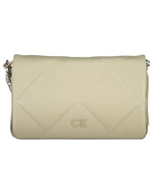 Calvin Klein Cross Body Bags - Natural