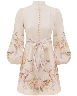Zimmermann Short Dresses - Neutro