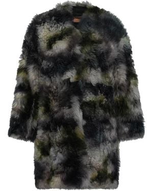 Yves Salomon Faux Fur & Shearling Jackets - Black